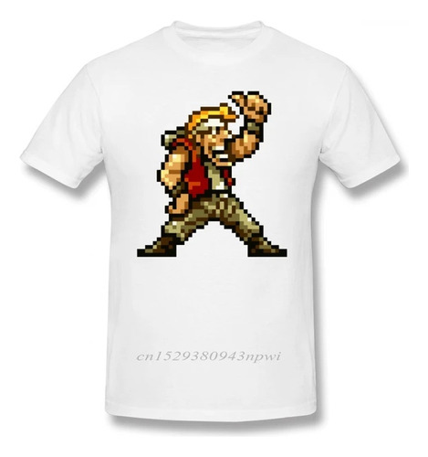 Camiseta Metal Slug Con Estampado De Marco Rosi