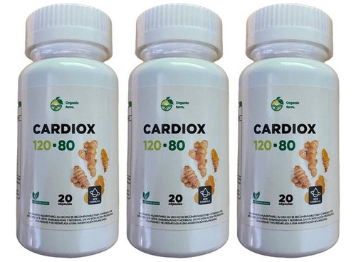 Pack X3 Cardiox 120-80 Original Fnl - Precio De Oferta