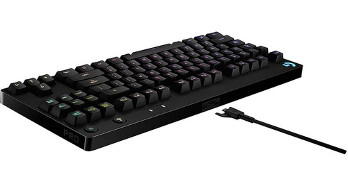 Imagen 6 de 6 de Teclado Gamer Logitech G Pro X Rgb Mecánico Usb 1.8 Mts N Lt