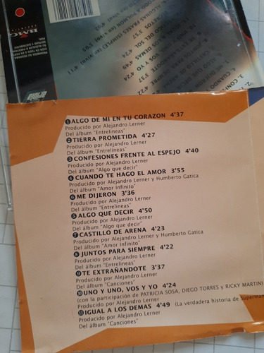 Alejandro Lerner - La Magia Continúa. Cd (Usado)