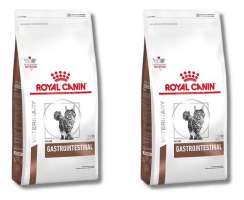 Alimento Gatos Royal Canin Gastrointestinal Cat 2kg Pack X2
