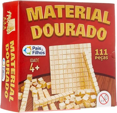 Material Dourado: jogo educativo