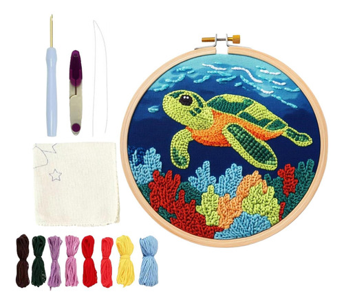 Kit De Bordado Con Aguja De Punta Kits De Aguja Para Adultos