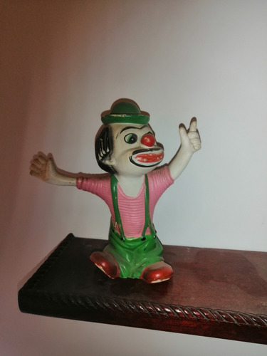 Muñeco Payaso Antiguo Industrias Bartoplas