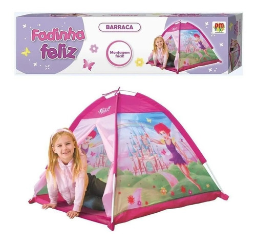 Barraca Acampamento Tenda Cabana Infantil Fadinha Feliz