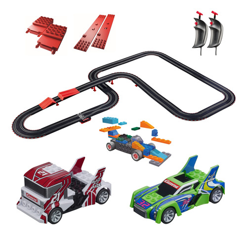 Carrera Go!!! Build N Race Electric Powered Slot Car Racing.