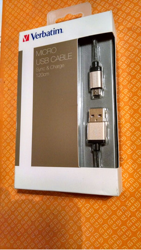 Cable Micro Usb Trenzado Verbatim