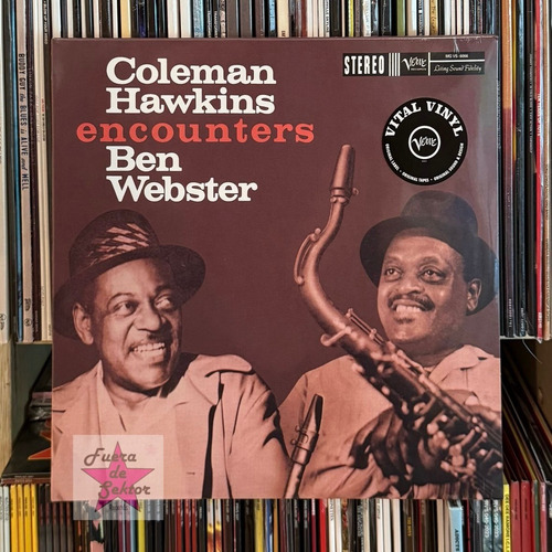 Vinilo Coleman Hawkins Encounters Ben Webster Eu Import. Remasterizado