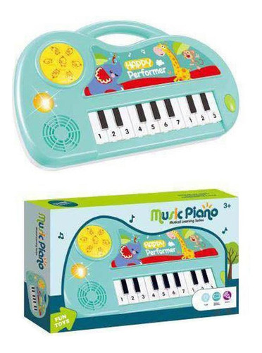 Organo Piano Teclado Musical Infantil Microfono Juguete Niño