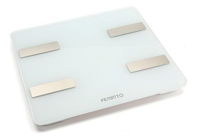 Imagen 3 de 7 de Balanza Digital Para Personas Femmto B04 Bluetooth Corporal Blanco