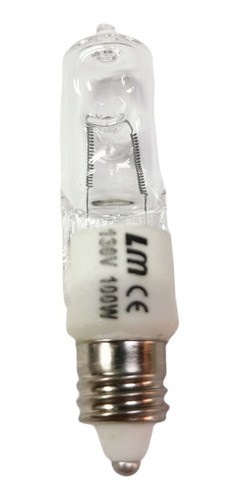 Foco Minican Jd E11 120v 100w Hg Halogeno Luz 3000k