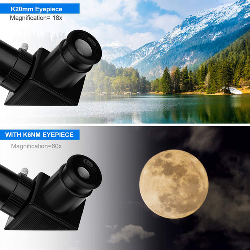 Telescópio Astronômico Com Tripé. Monocular Zoom Para Crianç