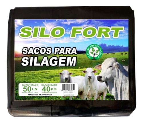  SILO FORT saco para silagem com 1000 sacos