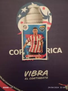 Miguel Almirón Figurita Extra Sticker Copa América