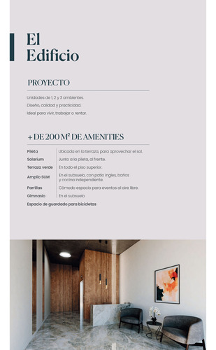 Departamento 3 Ambientes A Estrenar Venta Palermo