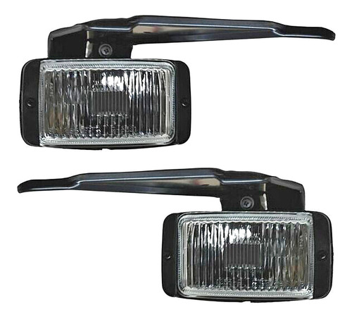 (2) Faros Niebla C/base S/foco Tyc Pickup Chevrolet 92-98