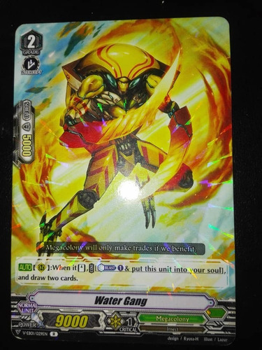 Water Gang - V-eb01: The Destructiv-brillante Carta Vanguard