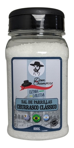 Imagem 2 de 5 de Kit Sal De Parrilla Clássica E Pimenta Do Reino Dom Chamorro