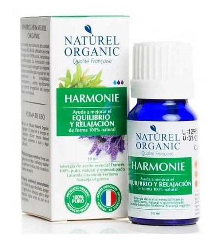 Sinergia Aromaterapia Harmonie 10ml Naturel Organic