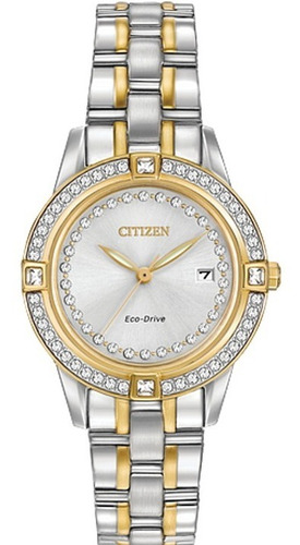 Reloj Citizen Eco Drive Mujer Fe1154-57a Silhouette Crystal