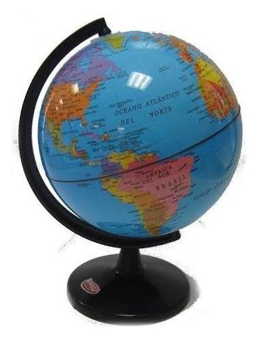 Globo Terráqueo Escolar Didáctico 8.5 Cm Diámetro+ G