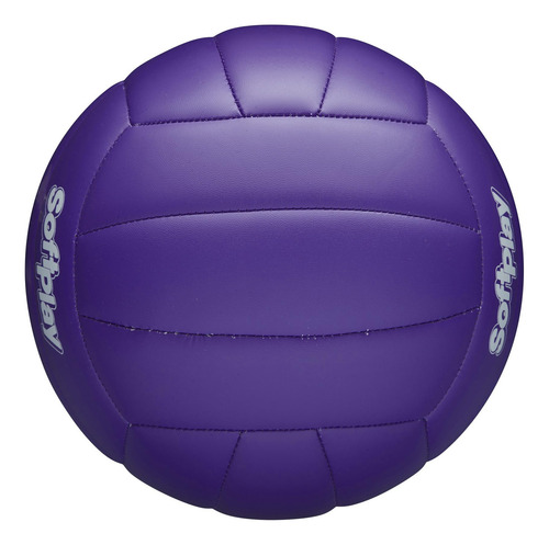 Wilson Soft Play 19 - Balón De Voleibol, Color Morado