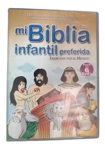 Mi Biblia Infantil Preferida - 6 Dvds Erase Una Vez El Mundo