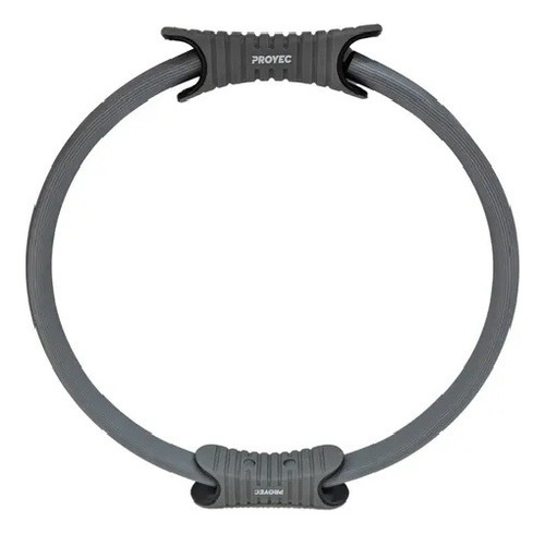 Aro De Pilates Fitness Yoga Pilates Flex Ring Anillo Gym Gris