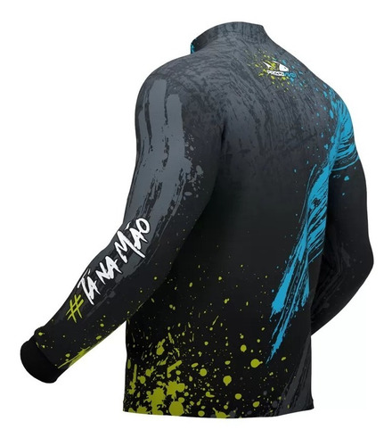 Imagem 2 de 7 de Camisa, Camiseta De Pesca Presa Viva Baca03 + Tube Neck