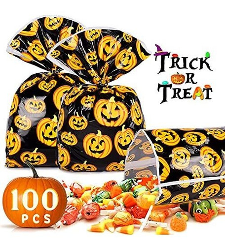 Halloween Treat Bags Party Favores - 100 Pcs Candy Nnqxx