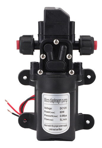 Bomba De Agua Autocebante Dc 12 V De Alta Presión 116 Psi Ca