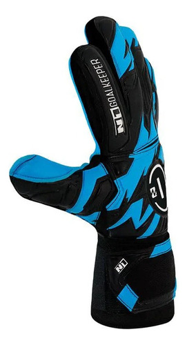 Guantes De Arquero N1 Starter Azul Celeste 9