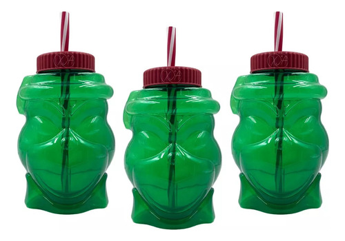 Dulceros Navideños Infantiles Grinch 1 Lt Vaso Navideño X 5