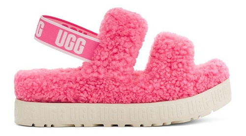 Sandalias Ugg Oh Fluffita W Rosado Mujer