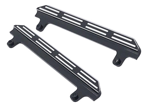2 Piezas De Accesorios De Pedal Lateral De Metal Diy 1/16