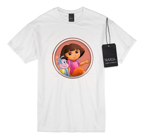 Remera Niño Dora La Exploradora Dibujo Art Logo - Psdo4