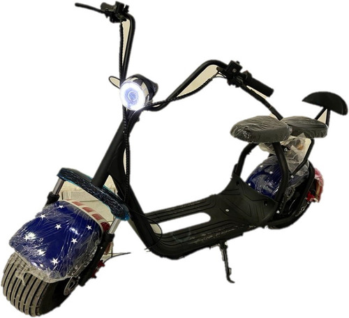 Imagem 1 de 10 de Moto Elétrica Scooter Citycoco Harley 0km