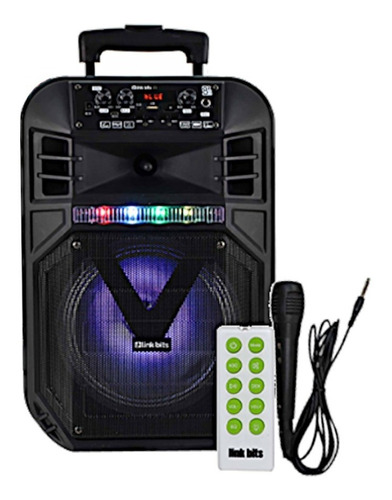 Bocina Bluetooth Recargable Karaoke C3s Con Control