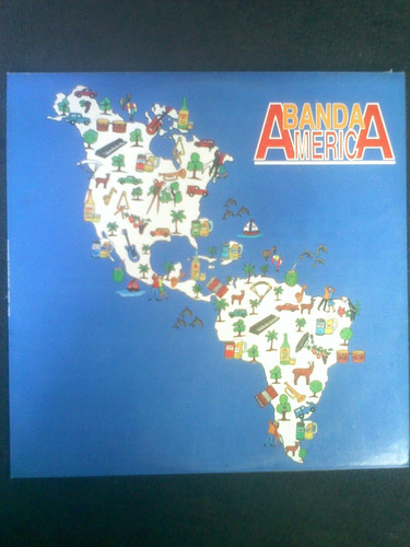 Lp. La Banda America. 1992. Tropical. Vinilo.