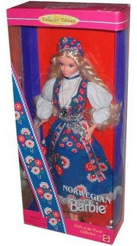 Barbie Noruega De La Coleccion Del Mundo.