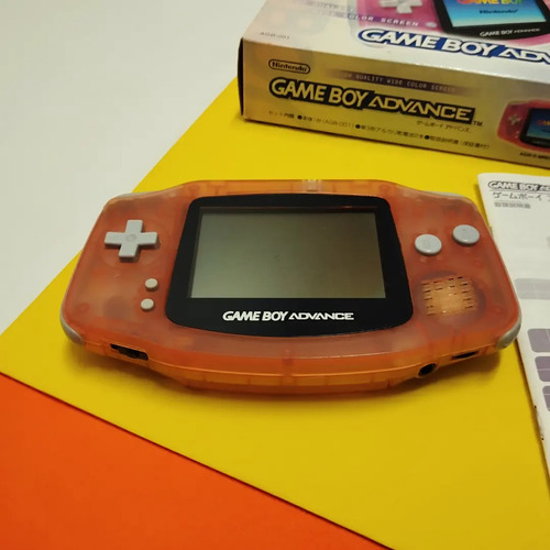 Nintendo Gameboy Advance Fuchsia En Caja Completa!!! (Usado)