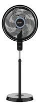 Comprar Ventilador de pie Oster OVTR880 turbo con 6 aspas color gris estructura color negro, 40cm de diámetro 220V