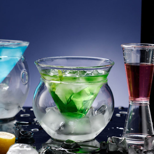 1 Conjunto De Servidor Glass Caviar Chiller, Prato De Servir