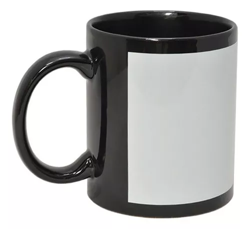 Taza mágica para sublimar - Color negro