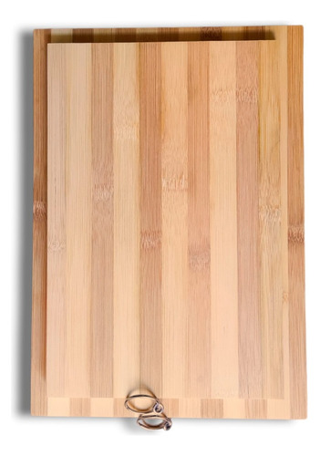 Set 2 Tablas De Bambú Para Picar Alimentos Ecológica