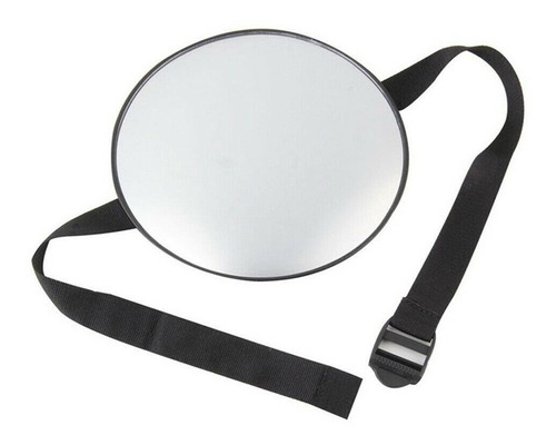 Espejo Trasero Grande Universal Para Auto Ideal Para Observar Al Bebé - Baby Innovation Color Negro