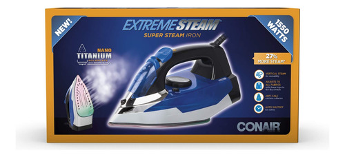 Plancha De Vapor Conair Extremesteam 1550w Con Suela De Nano