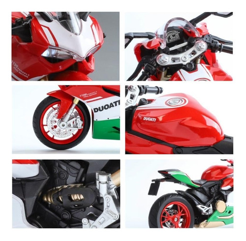 Adorno De Motocicleta De Aleación 1:12