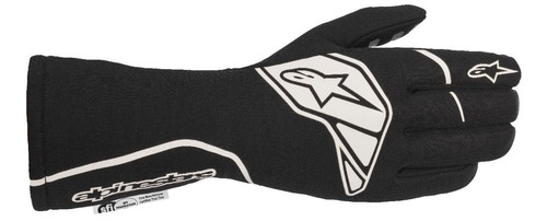 Guantes Auto Para Competición Tech-1 Start V2 Bk Alpinestars