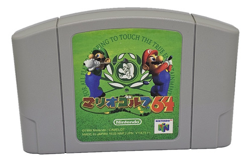 Videojuego Japones Nintendo 64: Mario Golf 64